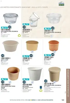 METRO - Prévisualisation de METRO - Restauration rapide valide à partir de 24.04.2025 | Page: 163 | Produits: Soupe, Bol, Livre