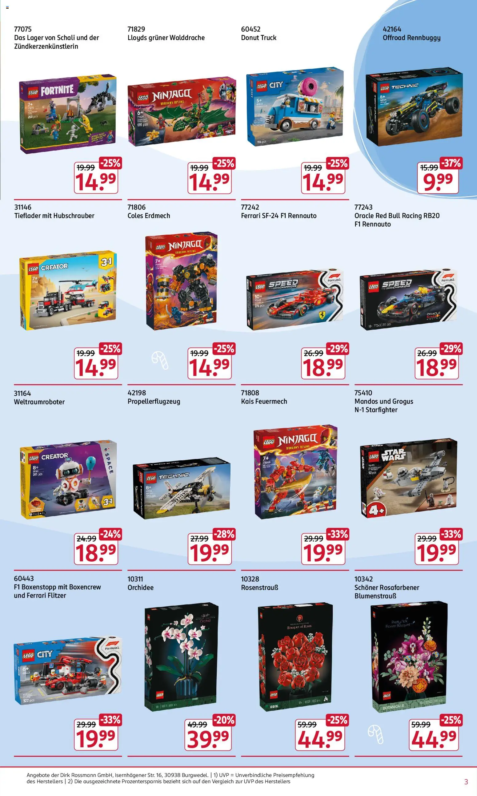 Rossmann Spielwaren – gültig ab 24.11.2025 | Seite: 3 | Produkte: Red bull, Orchidee