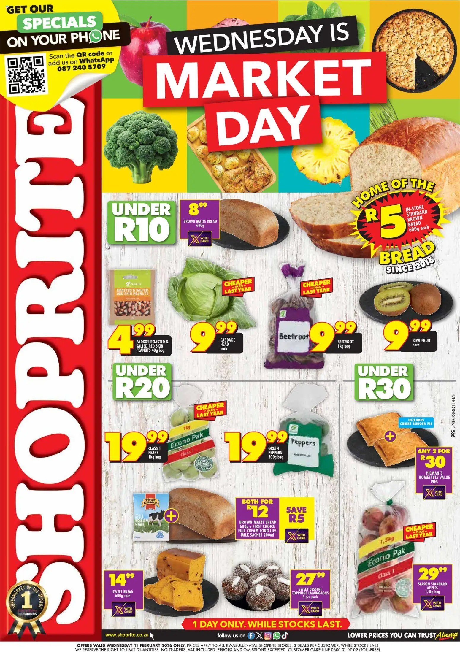 New Shoprite catalogue – valid from 11.02.2026 | Page: 1