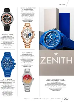 Pogląd oferty "Apart promocje" - ważna od 04.11.2025 | Strona: 299 | Produkty: Zegarek, Pasek