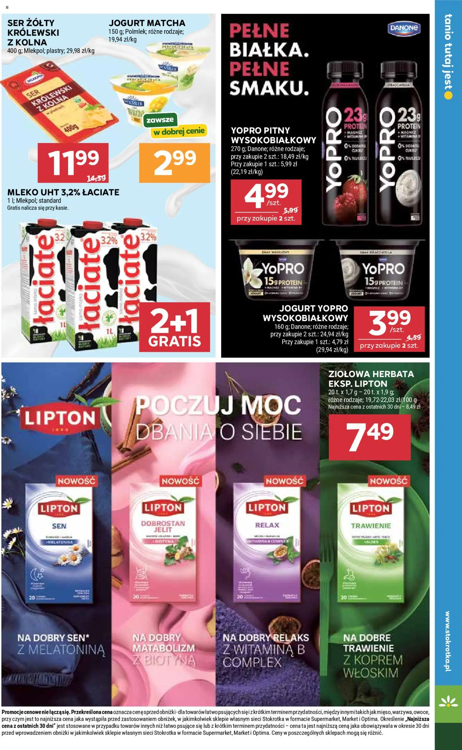 Stokrotka gazetka od 09.04.2026 | Strona: 23 | Produkty: Stokrotka, Mleko, Ser, Jogurt