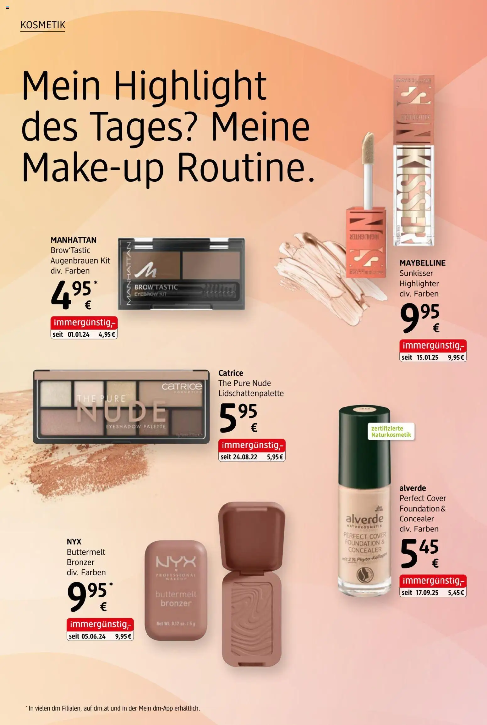 dm drogerie markt Journal Jänner 2026 gültig ab 08.01.2026 | Seite: 16 | Produkte: Concealer, Bronzer