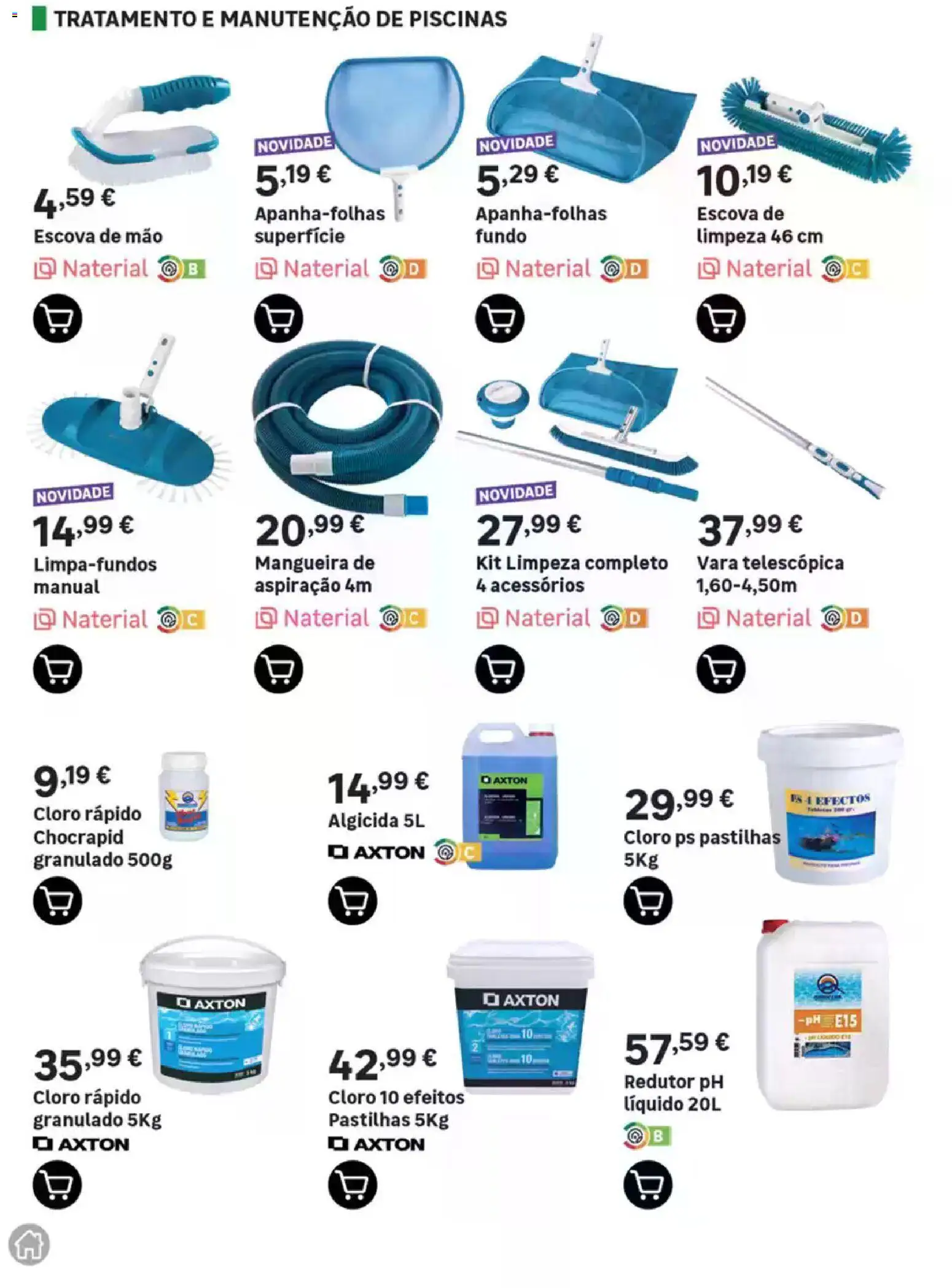 Leroy Merlin Catálogo Jardim │ válido de 12.03.2026 | Página: 72 | Produtos: Piscinas, Mangueira