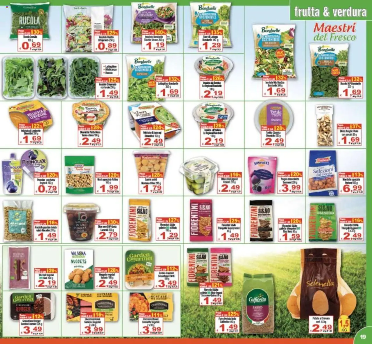 Volantino CTS del 17.09.2025 | Pagina: 19 | Prodotti: Legumi, Nuggets, Lenticchie, Frutta