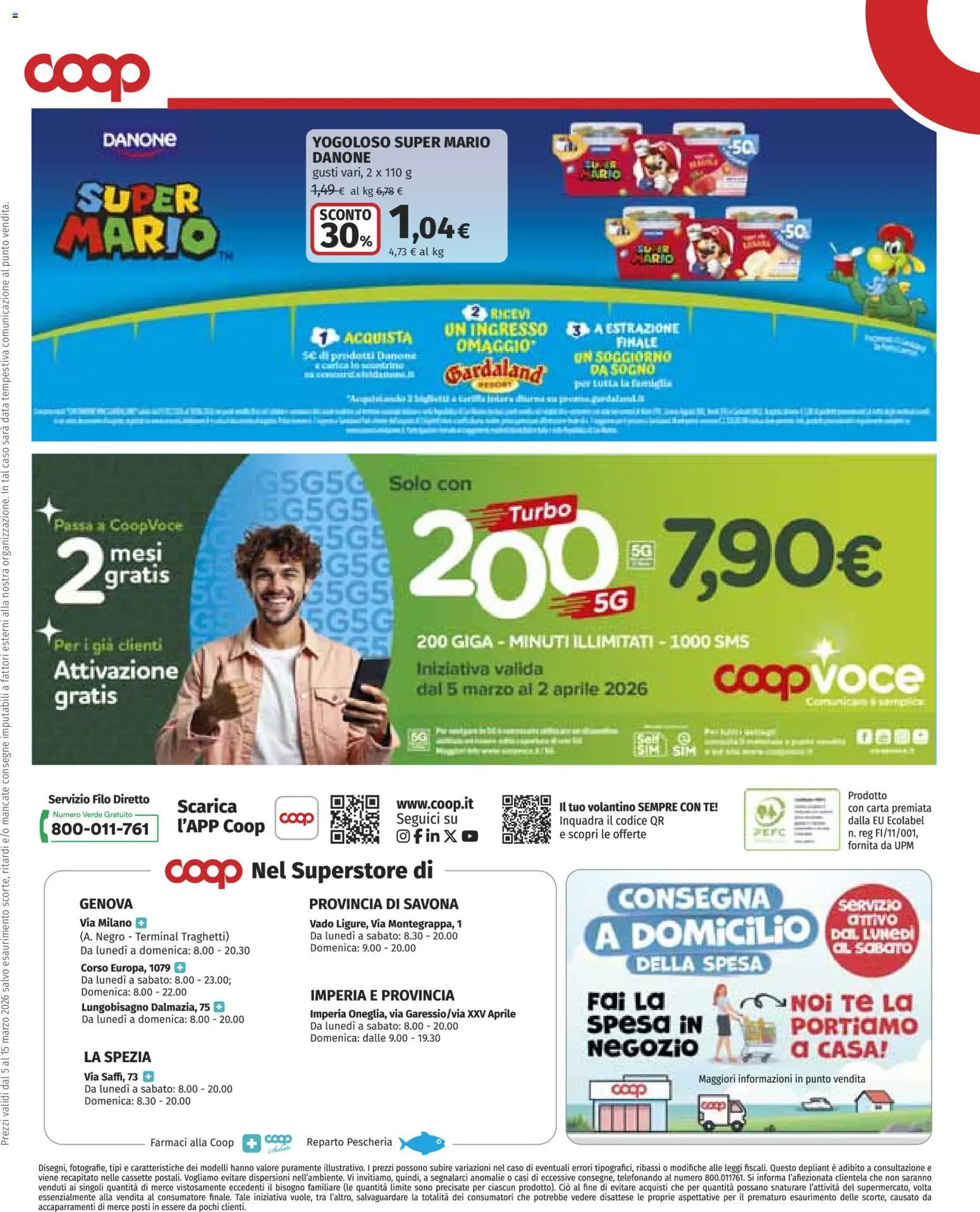 Volantino COOP del 05.03.2026 | Pagina: 32 | Prodotti: Tè, Data