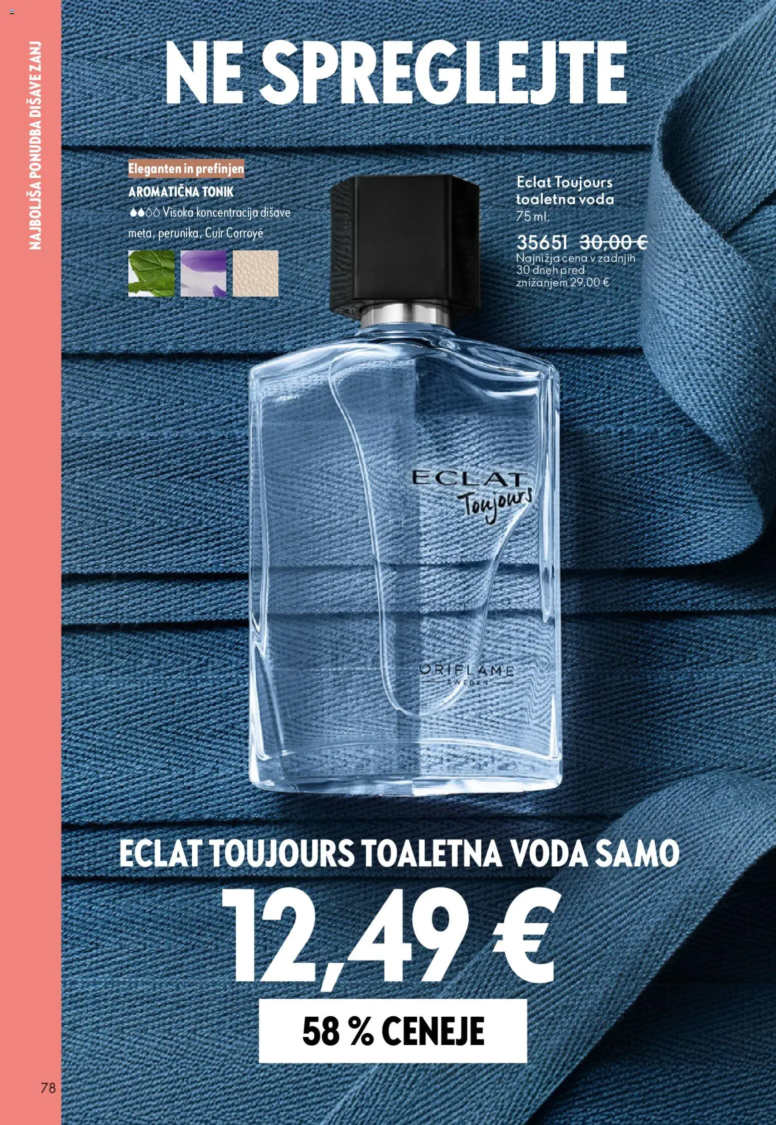 Novi Oriflame katalog ponudbe – veljaven od 01.04.2026 | Stran: 78