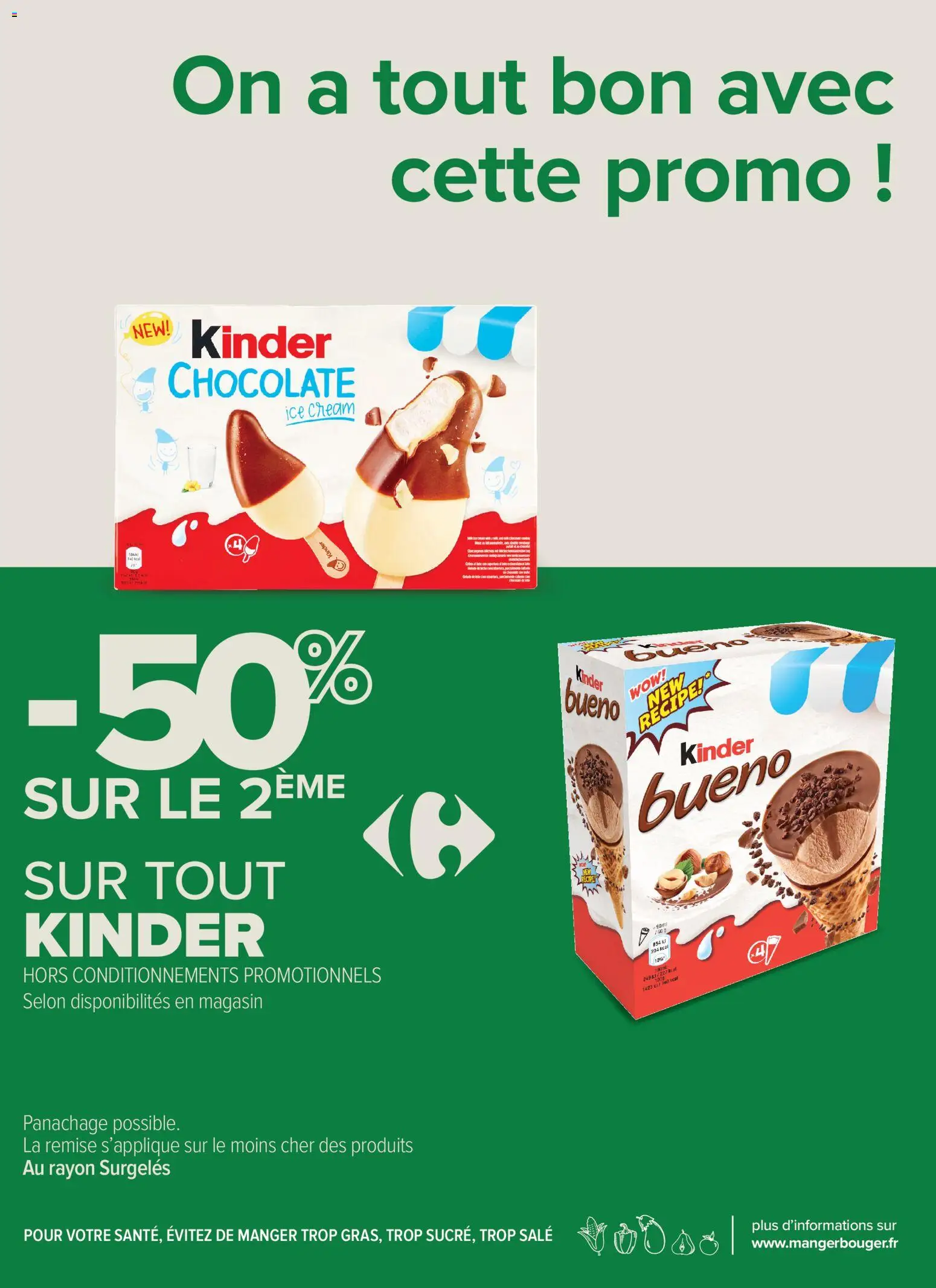 {H1} | Page: 11 | Produits: Kinder Bueno