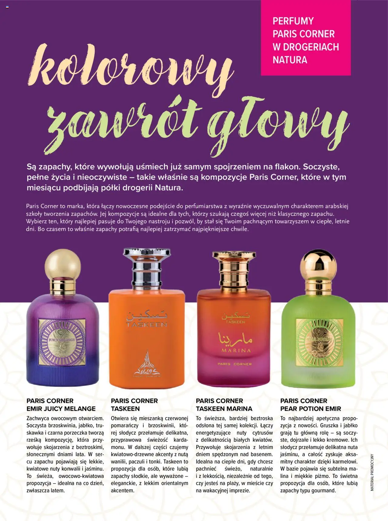 Drogerie Natura Gazetka - Magazyn Klubu Natura 06 od 01.06.2025 | Strona: 11 | Produkty: Gruszka, Malina, Porzeczka, Perfumy