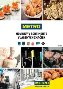 Metro novinky v sortimente - náhľad platný od 01.01.2025