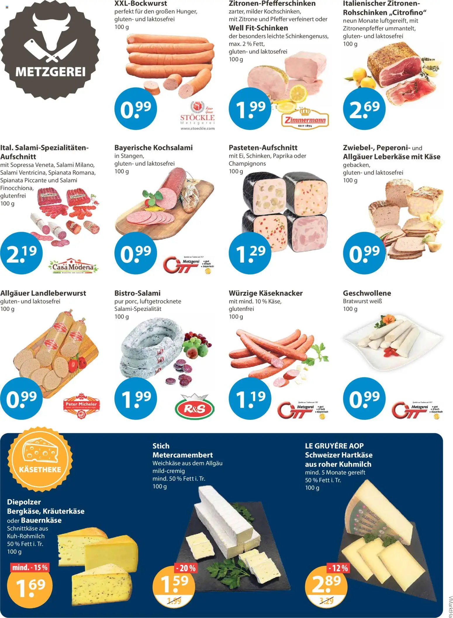 V-Markt - Hallertau / Oberpfalz – gültig ab 05.02.2026 | Seite: 2 | Produkte: Käse, Champignons, Paprika, Leberkase