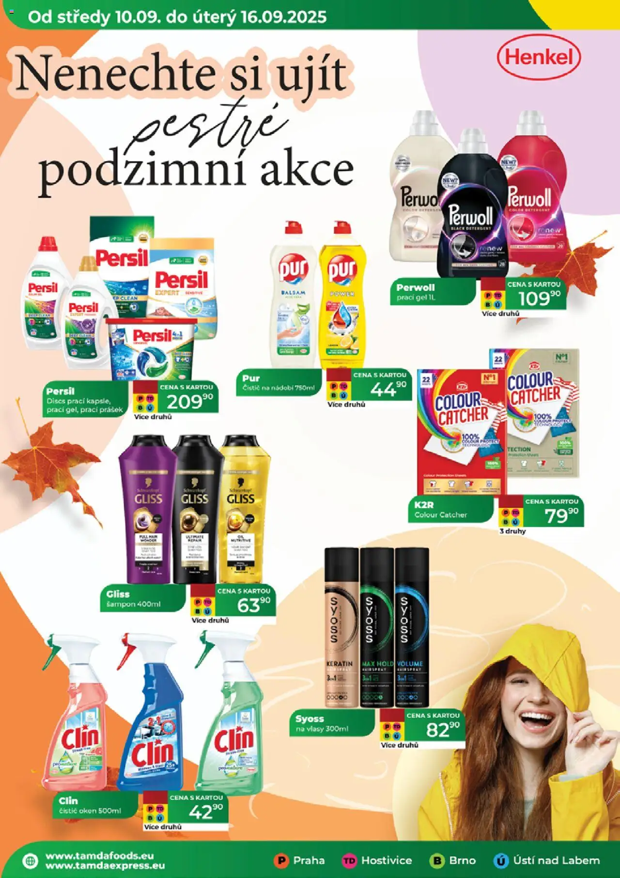 Tamda Foods leták od 10.09.2025 | Strana: 38 | Produkty: Syoss, Nádobí, Prací Prášek, Čistič oken