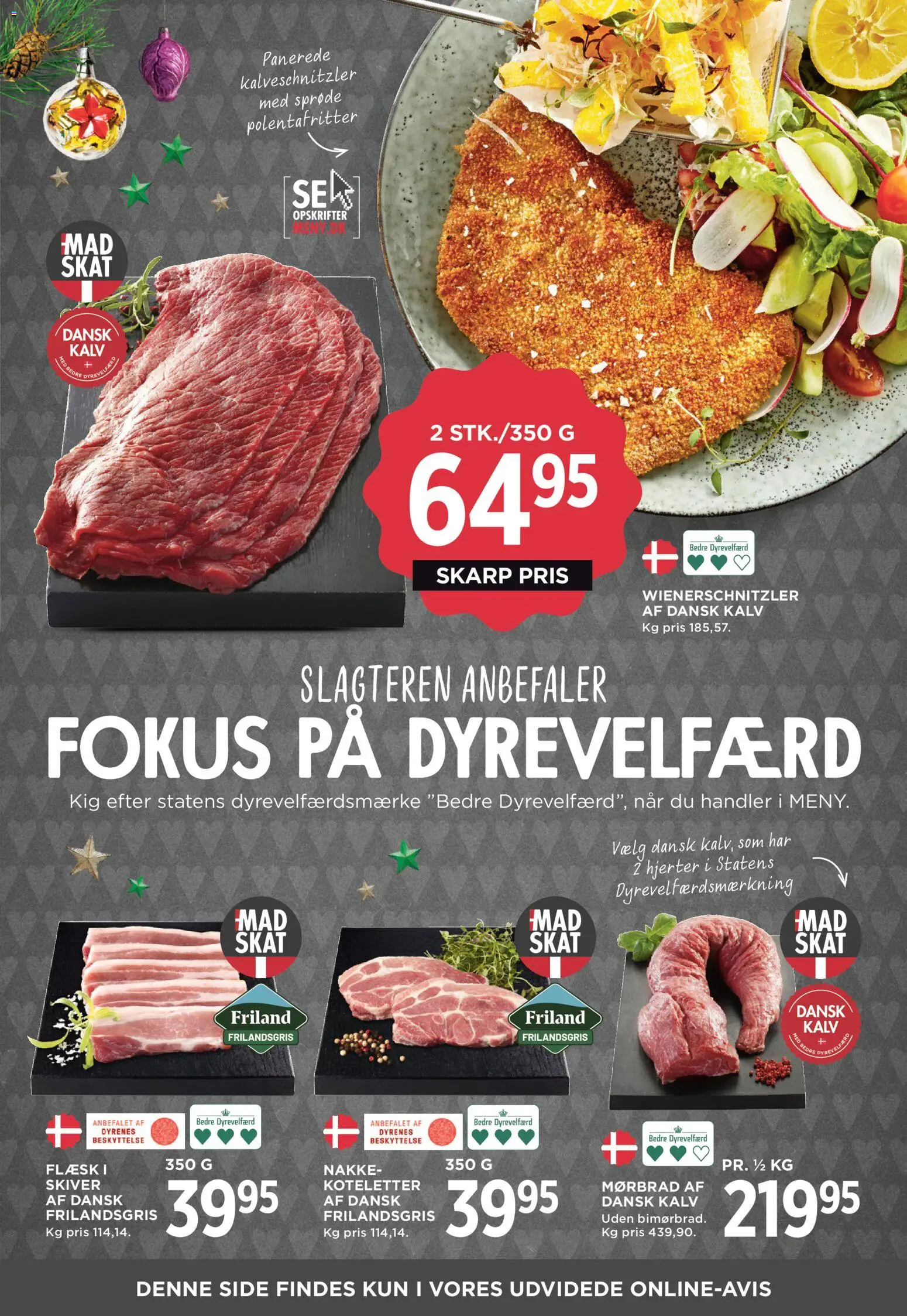 Meny tilbudsavis – gyldig fra 12.12.2025 | Side: 19 | Produkter: Koteletter, Søm