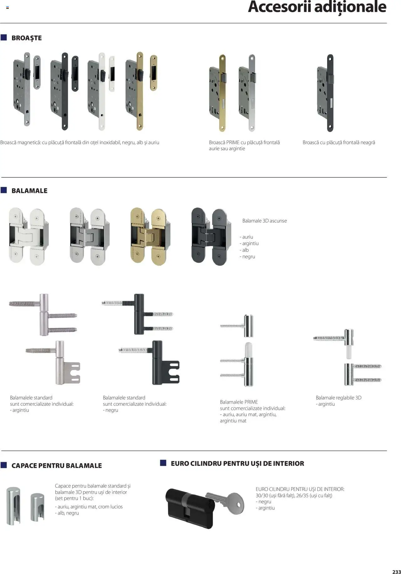Noul catalog Proges – valabil de la 01.05.2025 | Pagină: 233