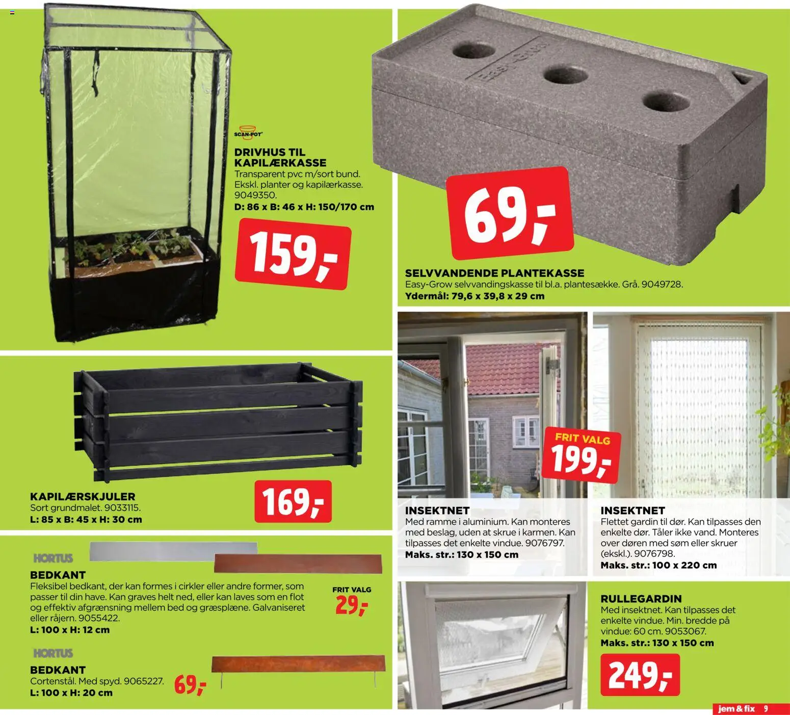 Jem & fix tilbudsavis – gyldig fra 19.04.2026 | Side: 9 | Produkter: Søm, Skrue