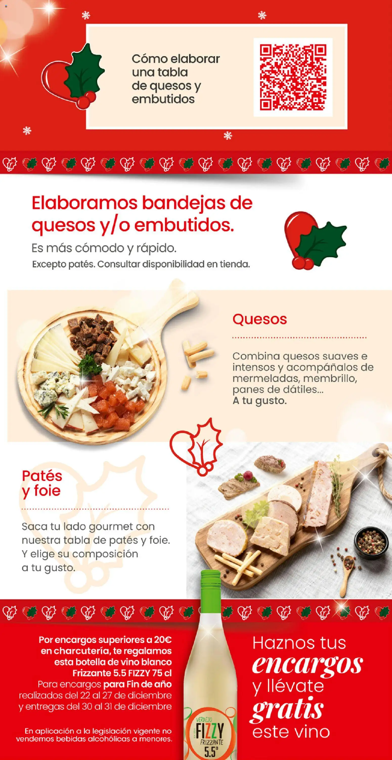 Eroski - Encargos Navidad 2025 │ válido desde el 24.11.2025 | Página: 9 | Productos: Vino, Té, Νυχτικό