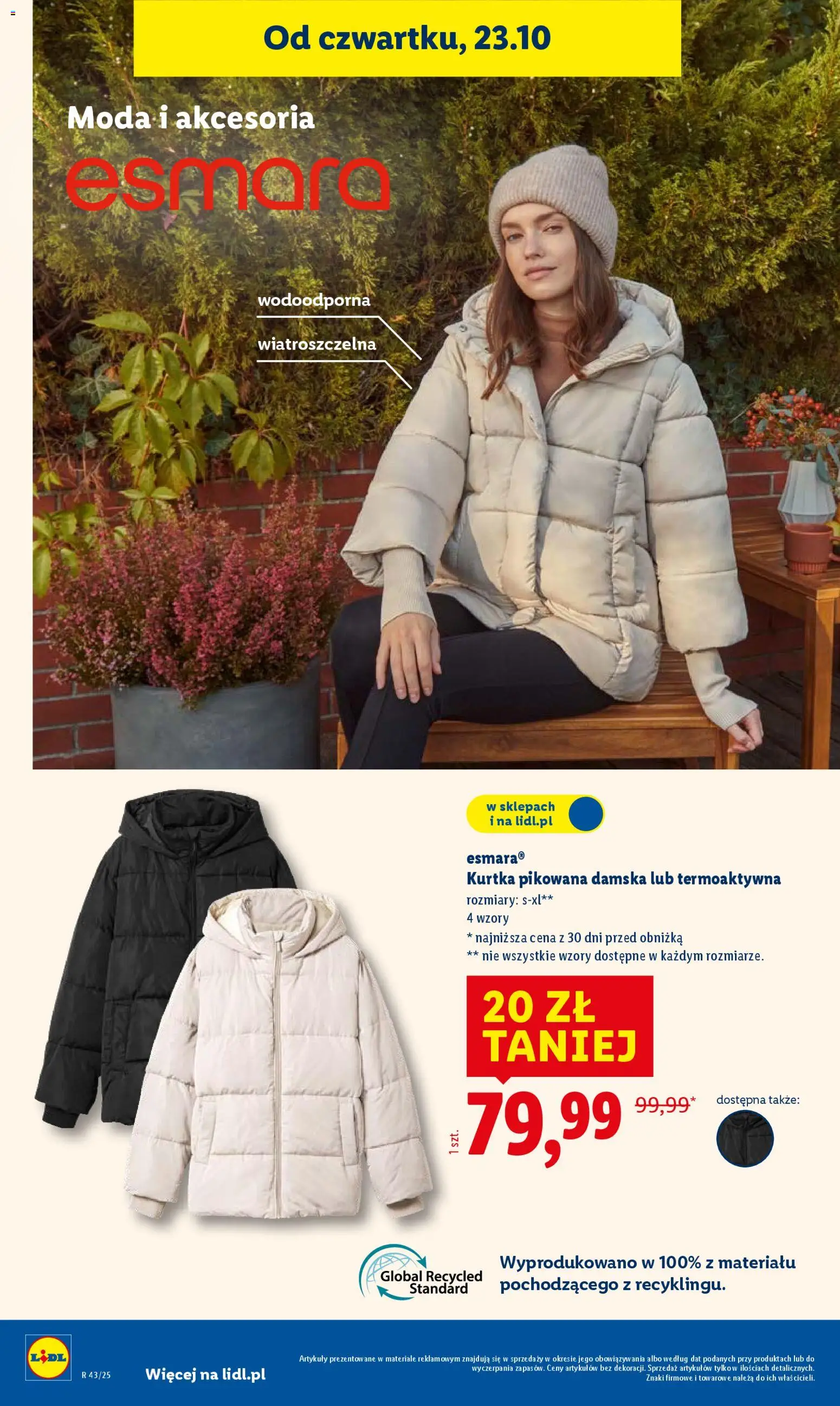 Lidl Gazetka od 23.10.2025 | Strona: 24 | Produkty: Kurtka