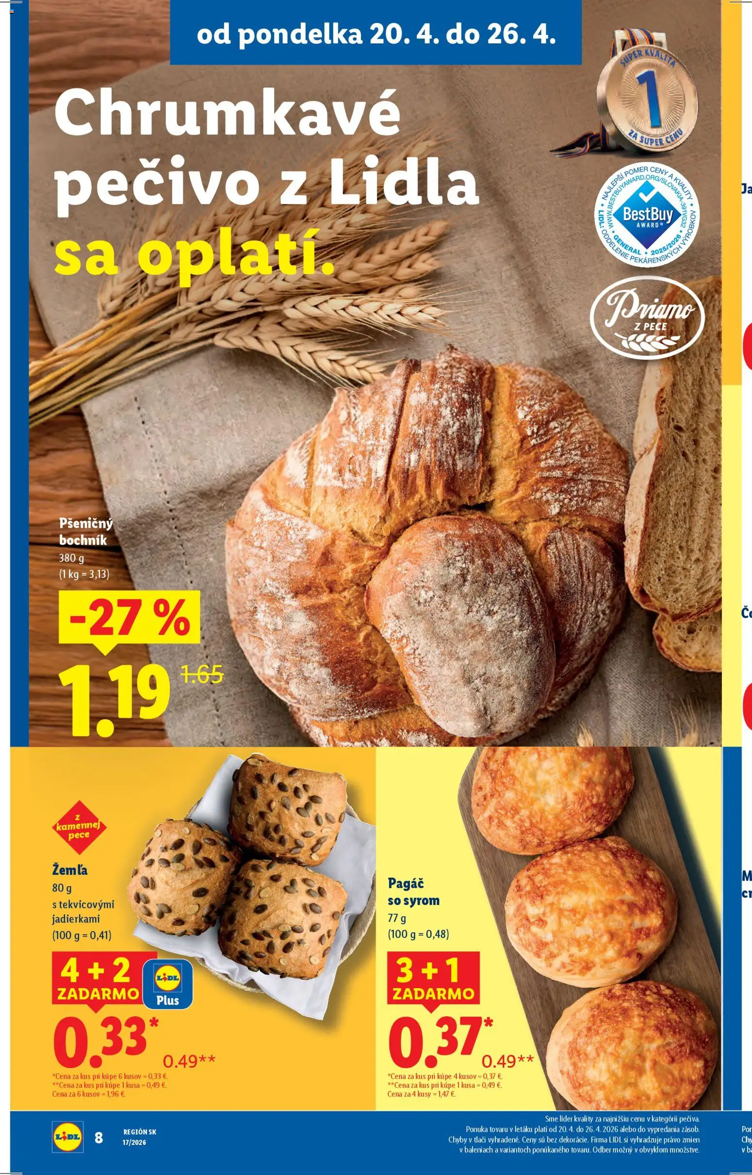 Nové Lidl akcie – leták je platný od 20.04.2026 | Strana: 8