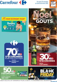 Carrefour - Prévisualisation de Carrefour Un noël pour tous les goûts, Black Friday valide à partir de 25.11.2025