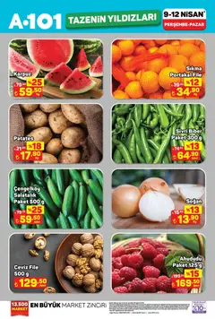 09.04.2026 tarihinden itibaren geçerli olan A101 kataloğu önizlemesi | Sayfa: 2