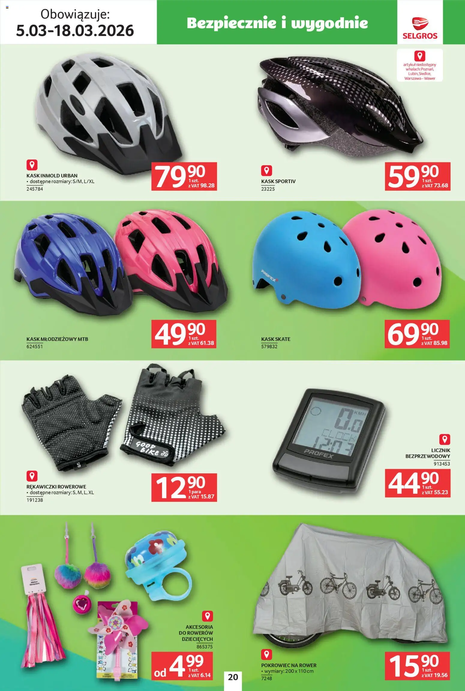 Selgros cash&carry gazetka - Ogród od 05.03.2026 | Strona: 20