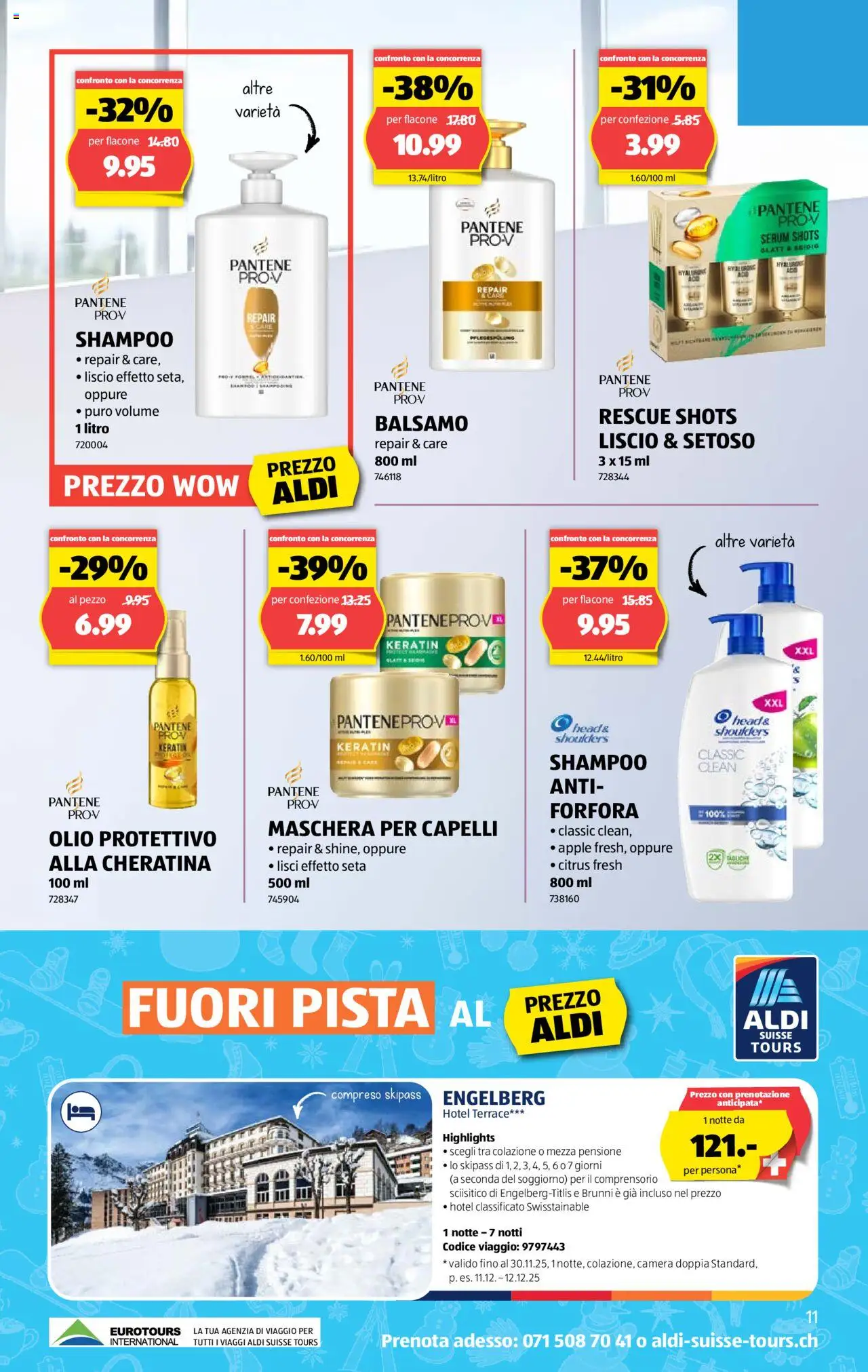 Aldi Volantino ab 07.08.2025 | Seite: 11 | Produkte: Serum, Shampoo, Apple