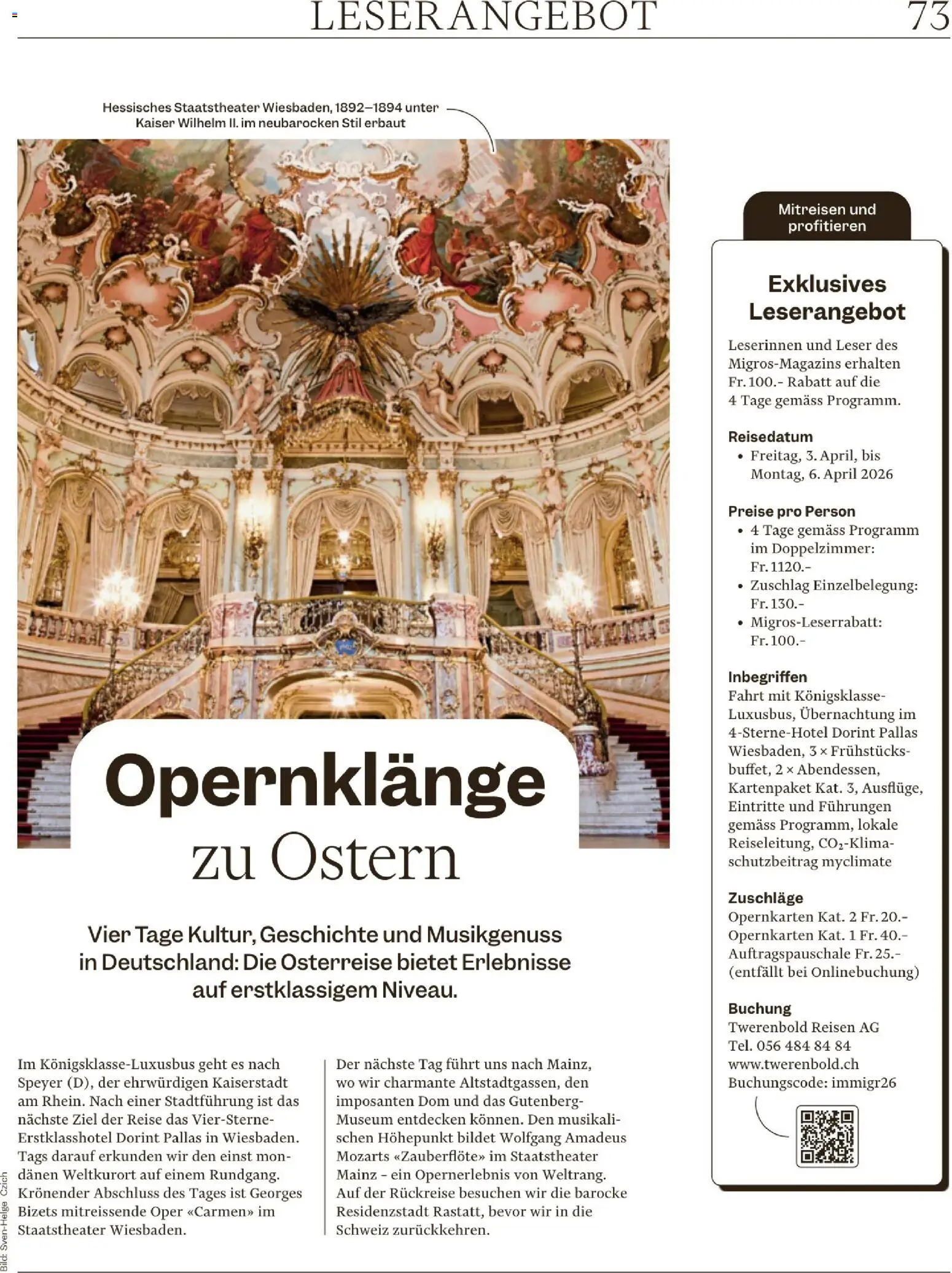 Migros Magazin – gültig ab 17.11.2025 | Seite: 73