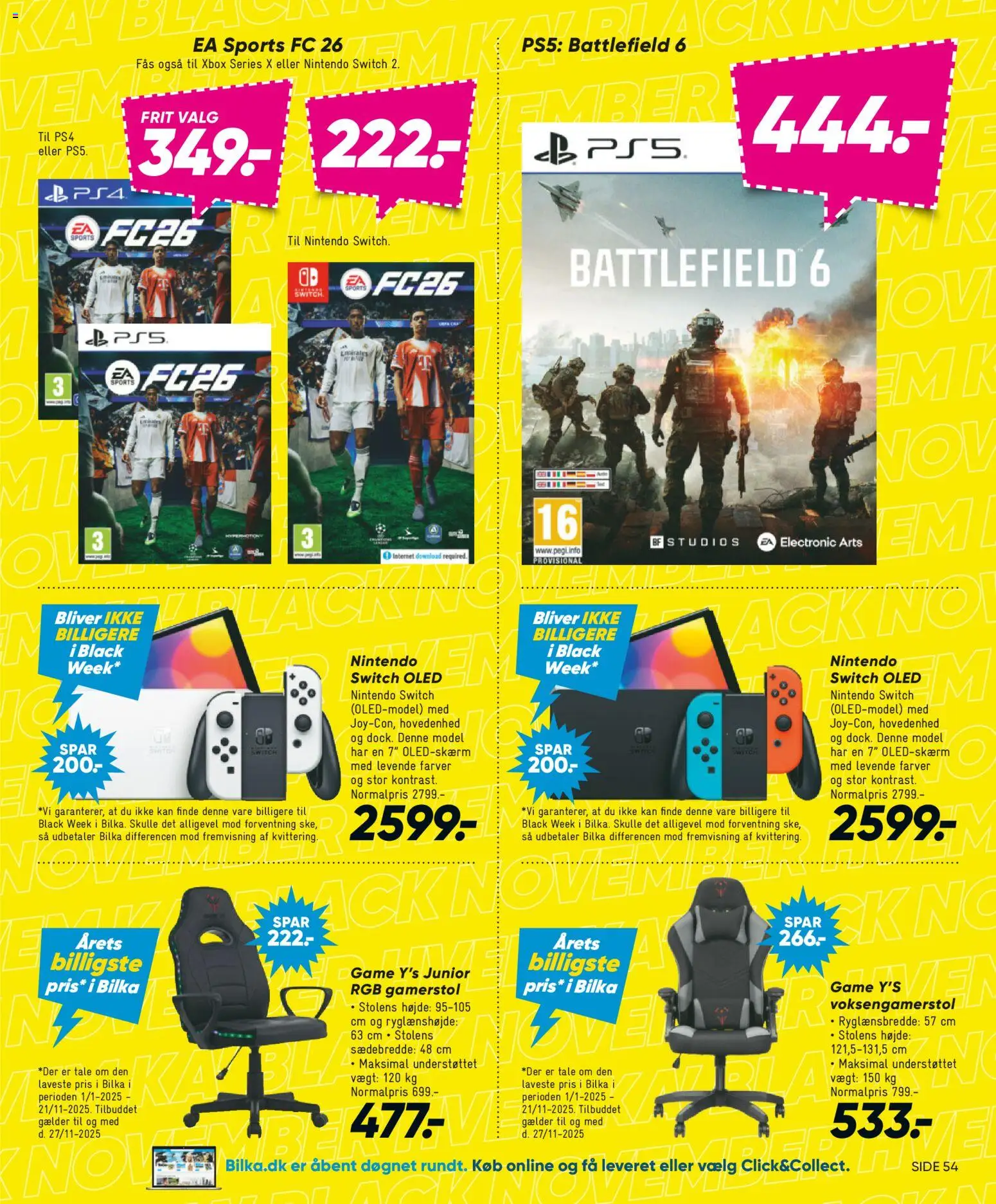 Bilka tilbudsavis – gyldig fra 21.11.2025 | Side: 11 | Produkter: Nintendo Switch, Xbox