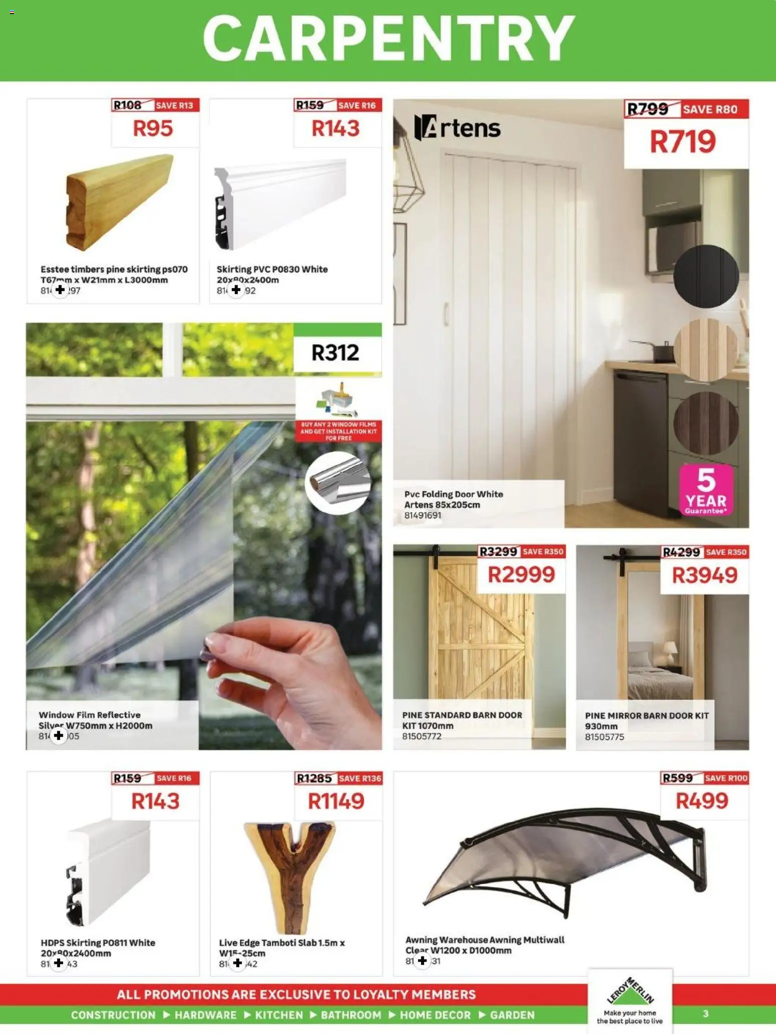 New Leroy Merlin catalogue – valid from 03.04.2026 | Page: 3 | Products: Mirror