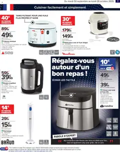 Carrefour - Prévisualisation de Carrefour catalogue french days faites entrer les bonnes affaires ! valide à partir de 30.09.2025 | Page: 9