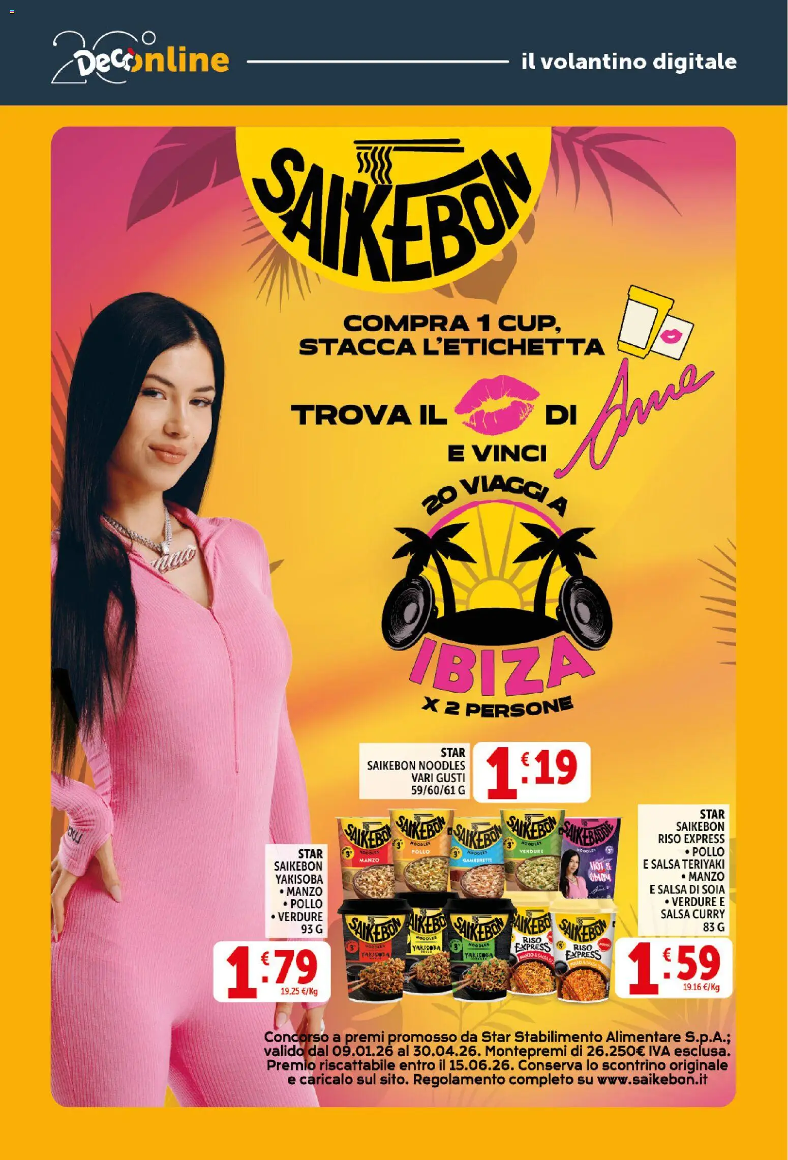 Volantino Decò del 21.04.2026 | Pagina: 26 | Prodotti: Pollo, Riso, Salsa, Gamberetti