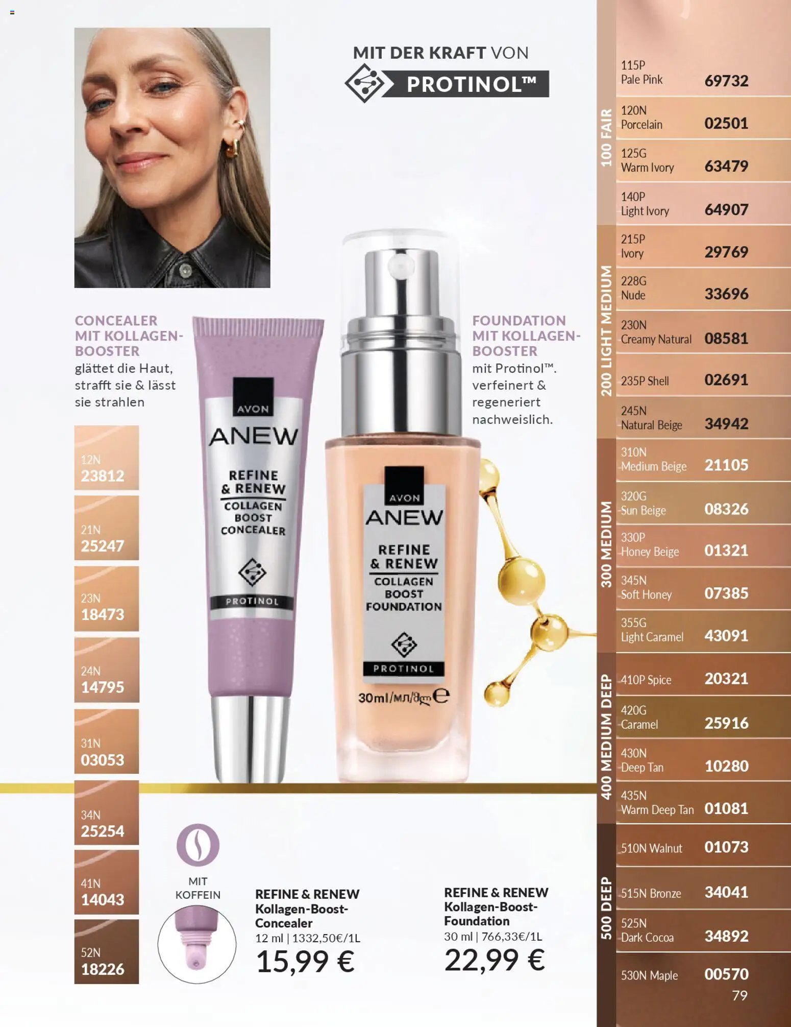 AVON Katalog März 2026 – gültig ab 01.03.2026 | Seite: 81 | Produkte: Concealer, Foundation
