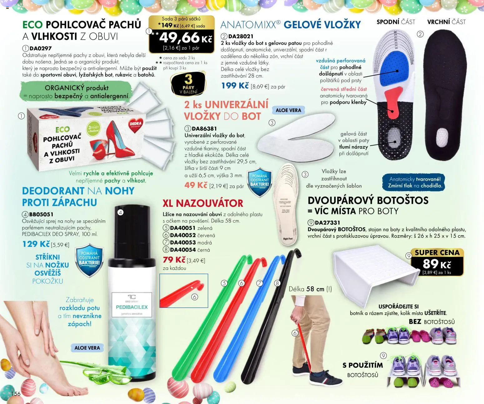 Nové Dedra akcie – leták je platný od 01.02.2026 | Strana: 56 | Produkty: Botník