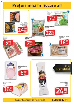 Catalog Supeco – valabil de la 07.08.2025 | Pagină: 9 | Produse: Mazăre, Hacıyatmaz Kedi Oyuncağı, Brânză, Șuncă