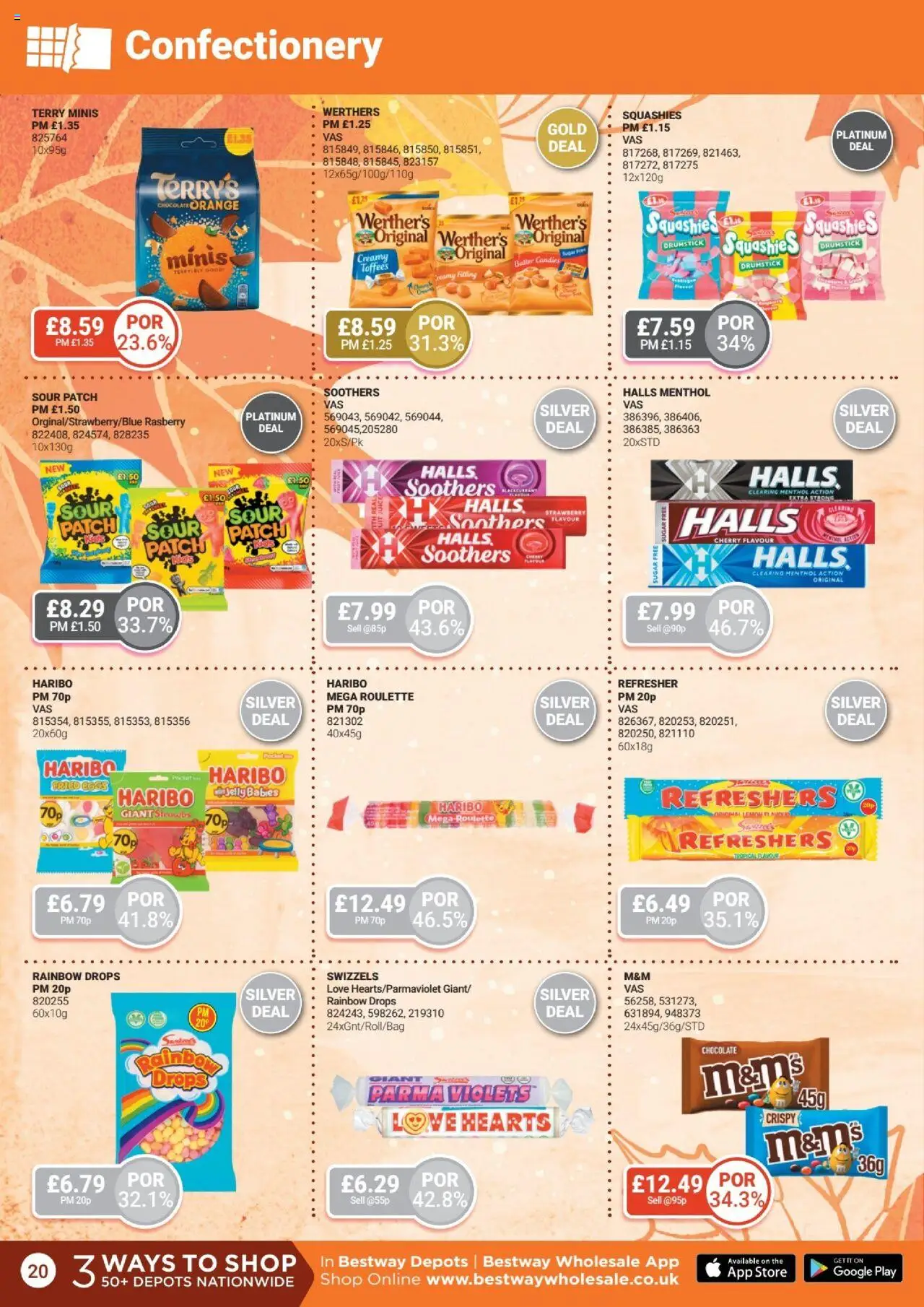  | Page: 20 | Products: Chocolate, Juice, Agrafeuse, Strawberry