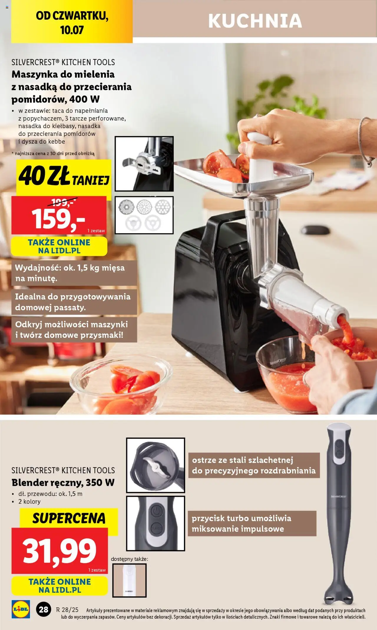 Lidl Katalog od 07.07.2025 | Strona: 30 | Produkty: Blender