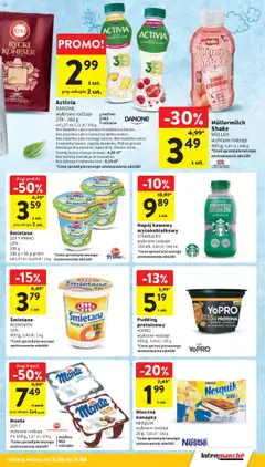 Intermarche Gazetka od 05.06.2025 | Strona: 21 | Produkty: Mleko, Ananas, Siemie lniane, Kiwi