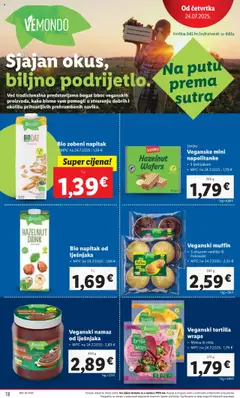 Lidl katalog | vrijedi od 24.07.2025 | Stranica: 18 | Proizvodi: Mrkva, Napolitanke, Cikla, Namaz od lješnjaka