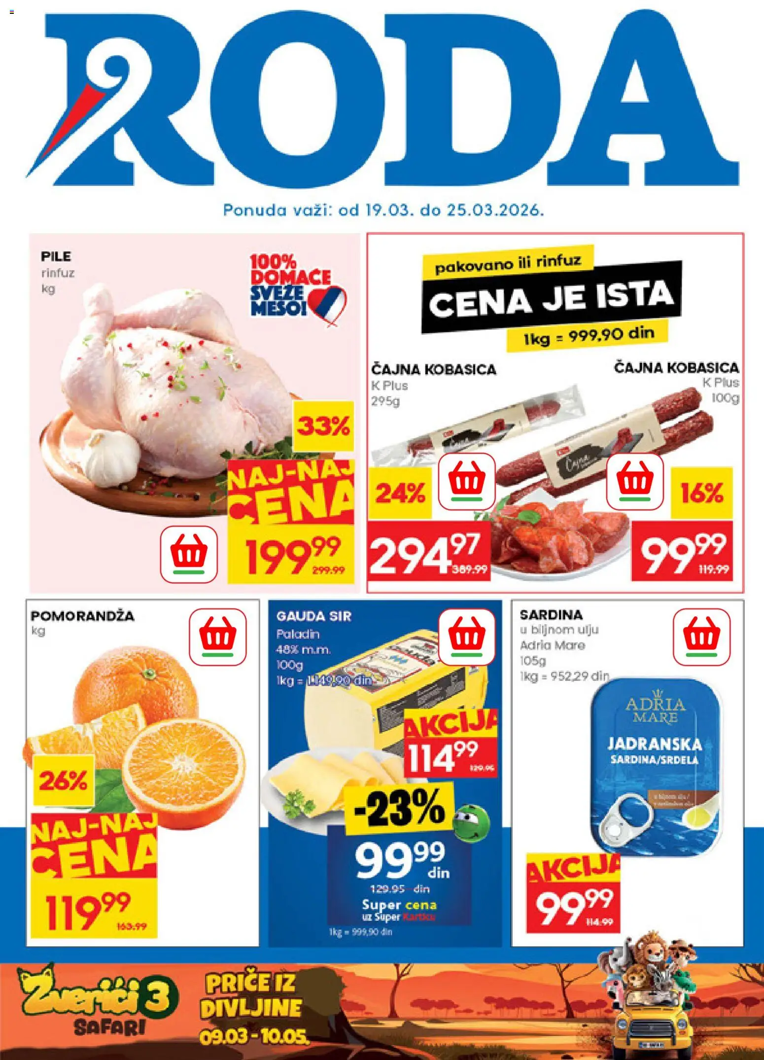 Roda katalog - važi od 19.03.2026 | Strana: 1