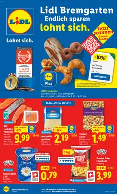 Lidl Aktionen Neueröffnung Bremgarten ab 04.12.2025 gültig