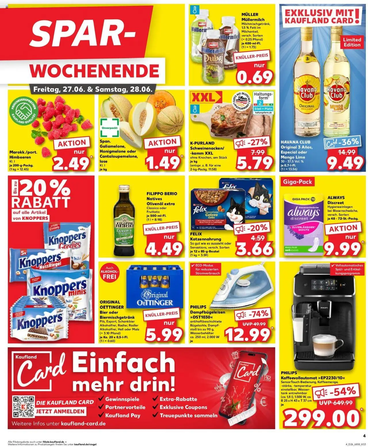 Kaufland prospekt Spaichingen	 - gültig ab dem 29.06.2025 | Seite: 15 | Produkte: Bier, Olivenol, Müllermilch, Muller mullermilch