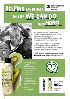 Offer preview "Oriflame Catalogue" | Page: 58 | Products: Mošt, Hair oil, Oil, Avocado