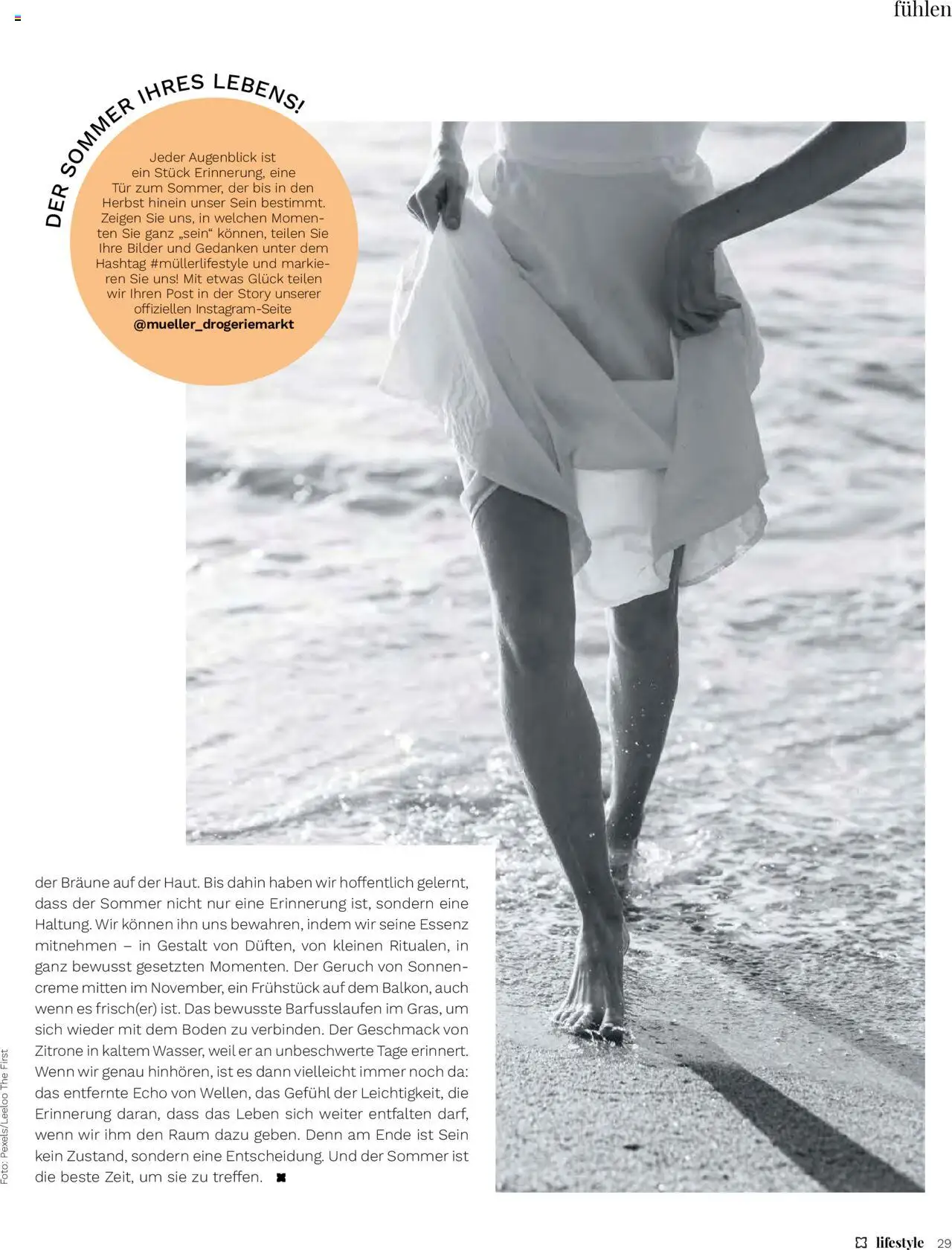 Müller Magazin ab 01.07.2025 | Seite: 29 | Produkte: Zitrone, Bilder, Creme