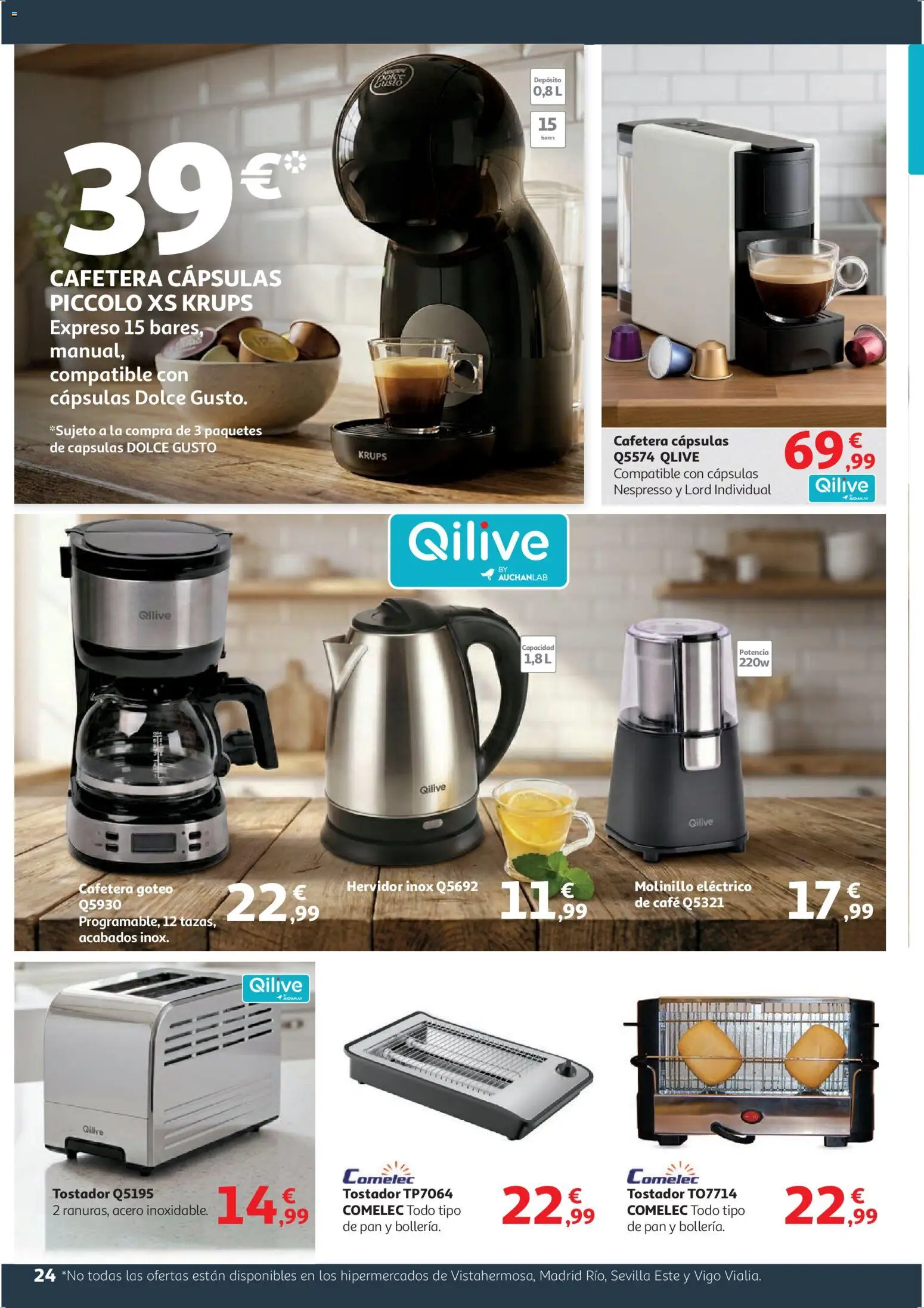 Alcampo - HG Cat │ válido desde el 09.01.2026 | Página: 24 | Productos: Pan, Café, Cafetera, Tostador