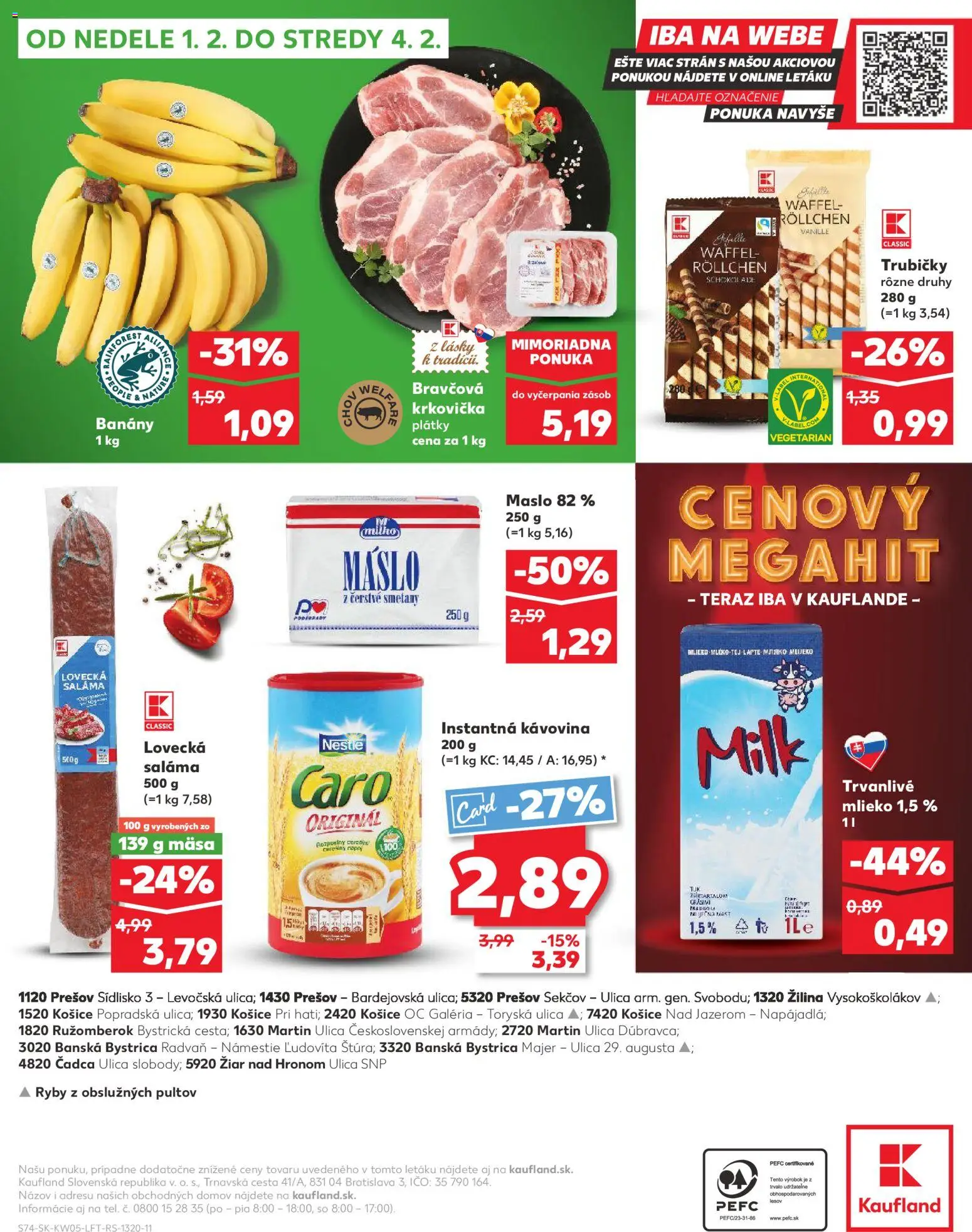 Nové Kaufland akcie – leták je platný od 29.01.2026 | Strana: 74