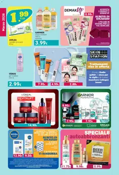 Anteprima del volantino Tigotà volantino valido a partire dal 01.03.2026 | Pagina: 12 | Prodotti: Maschera, Salviette struccanti, Detergente, Acqua