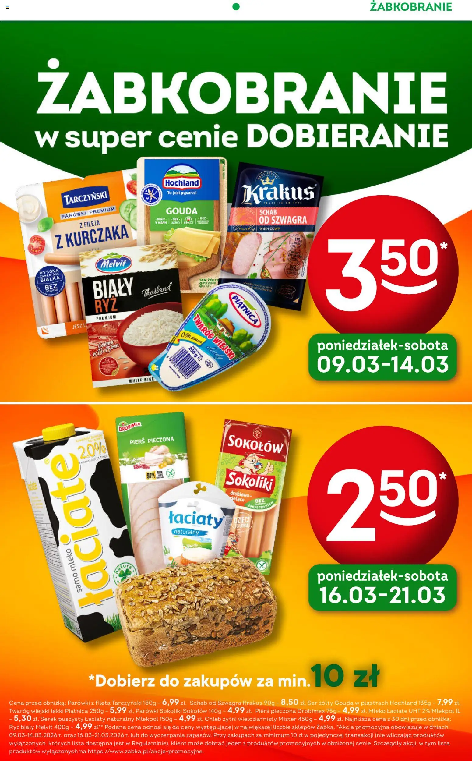 Żabka gazetka - Codzienne produkty od 11.03.2026 | Strona: 8