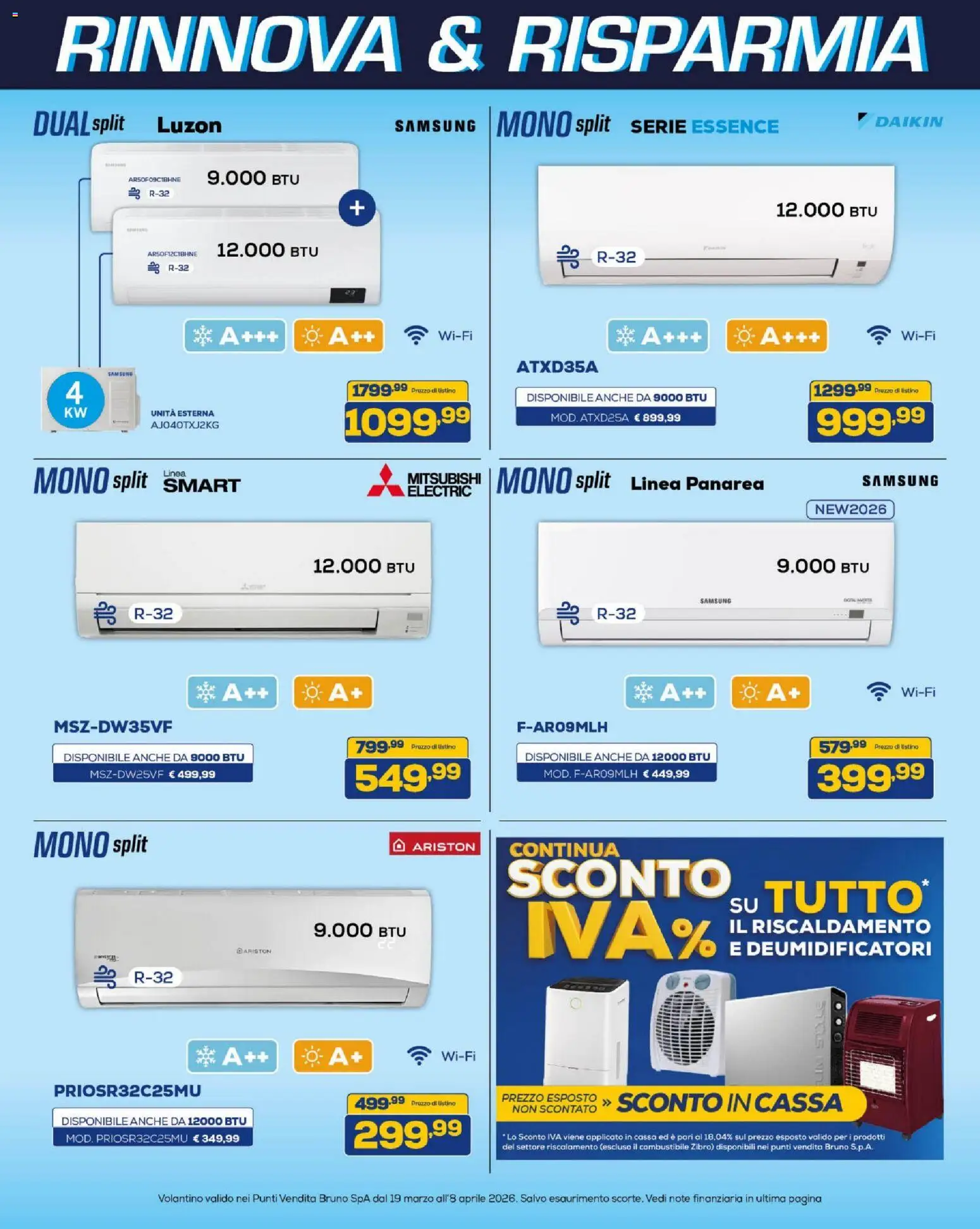 Volantino BRUNO del 19.03.2026 | Pagina: 27 | Prodotti: Samsung