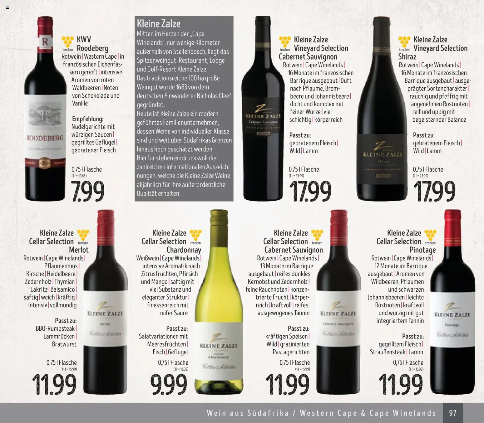 Edeka Struve Wein– und Spirituosen – gültig ab 14.11.2025 | Seite: 97 | Produkte: Schokolade, Duft, Pfirsich, Wein