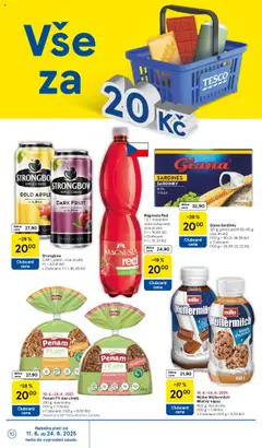 Tesco leták - Supermarket od 18.06.2025 | Strana: 10 | Produkty: Voda, Strongbow, Magnesia Red, Müllermilch