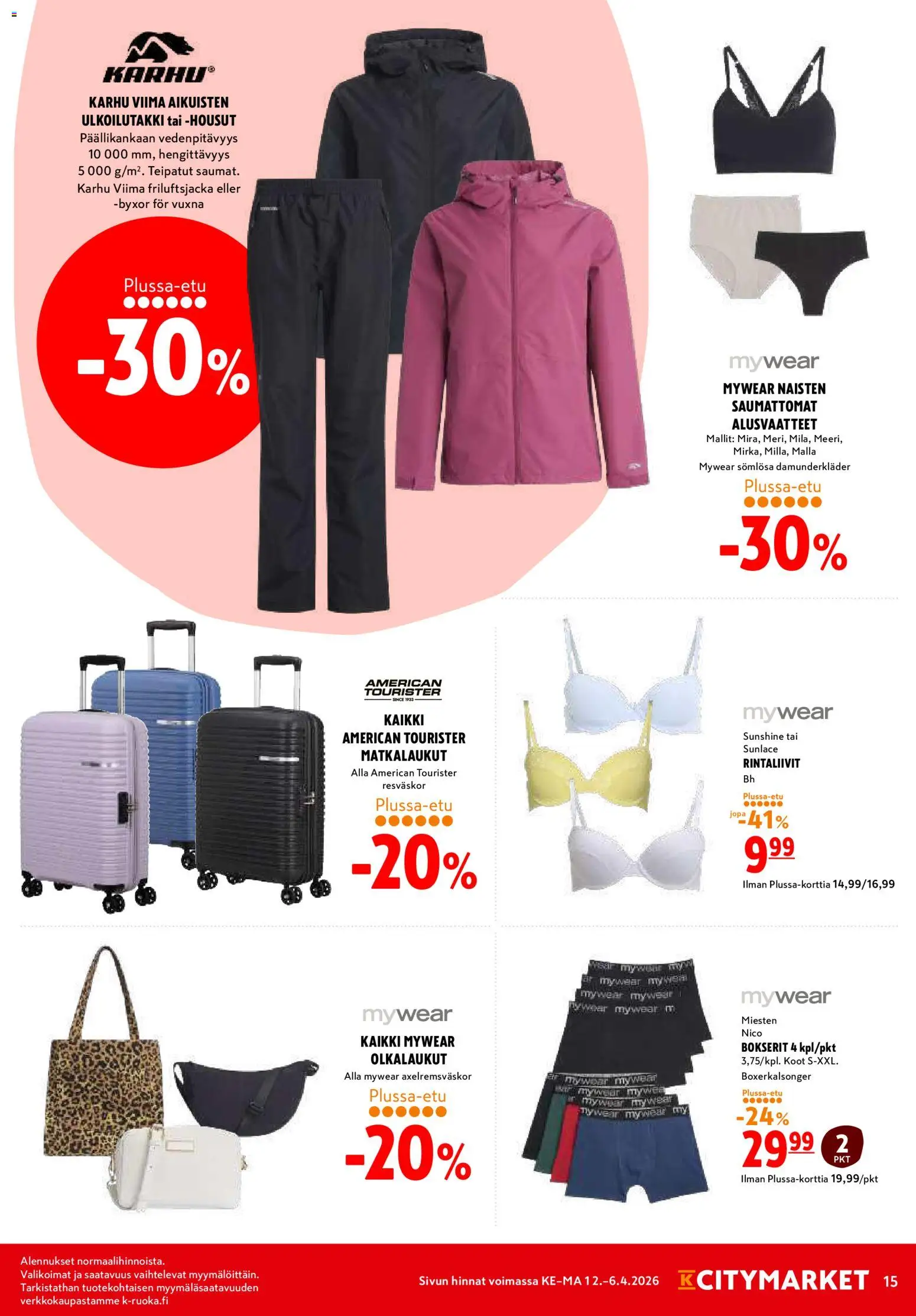 K-Citymarket tarjoukset – voimassa 01.04.2026 alkaen | Sivu: 15